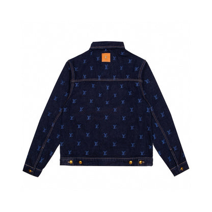Louis Vuitton Embroidered Denim Jacket