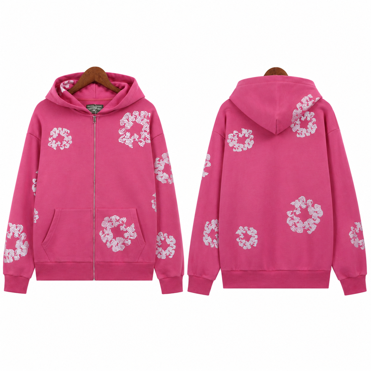 Denim Tears Zip Up Hoodie