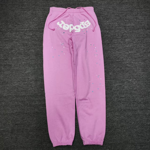 Sp5der OG Web Pink Sweatpants