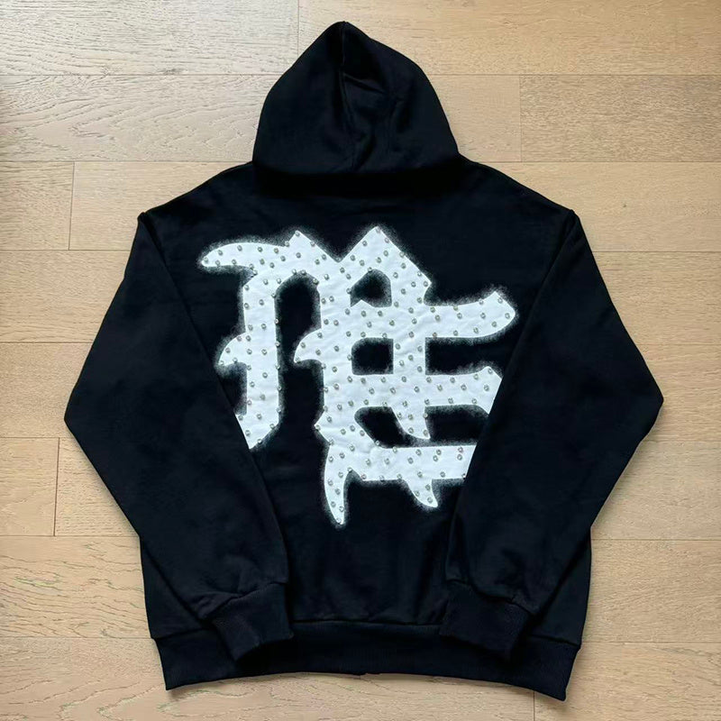 Mixed Emotion 'Emotion Never Die' Zip Up Hoodie