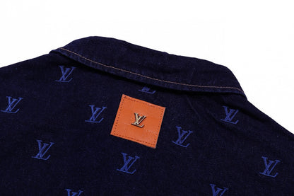 Louis Vuitton Embroidered Denim Jacket
