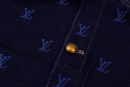 Louis Vuitton Embroidered Denim Jacket
