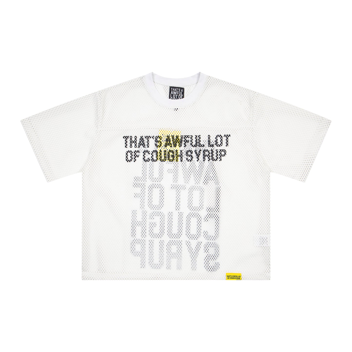 That's A Awful Lot of Cough Syrup Mesh Jersey