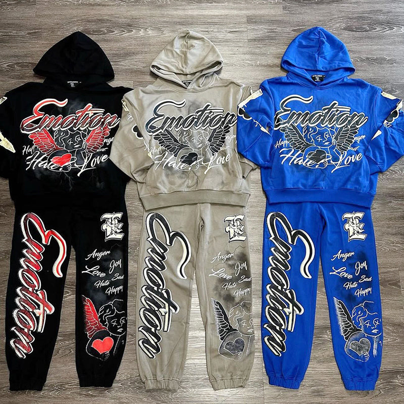 Mixed Emotion “Angel” Hoodie and Sweatpants Set
