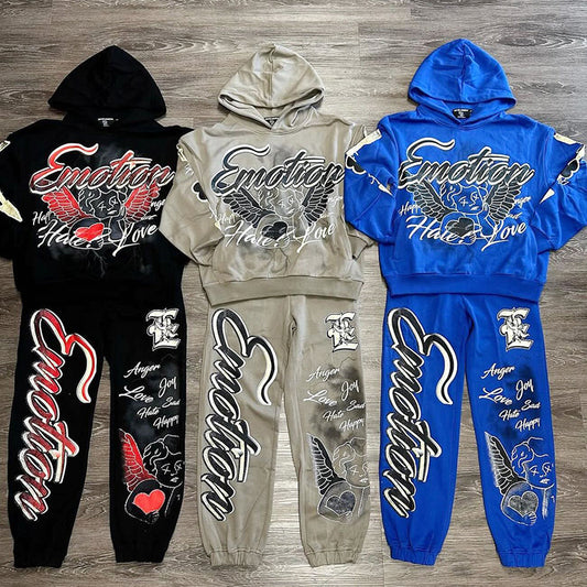 Mixed Emotion “Angel” Hoodie and Sweatpants Set