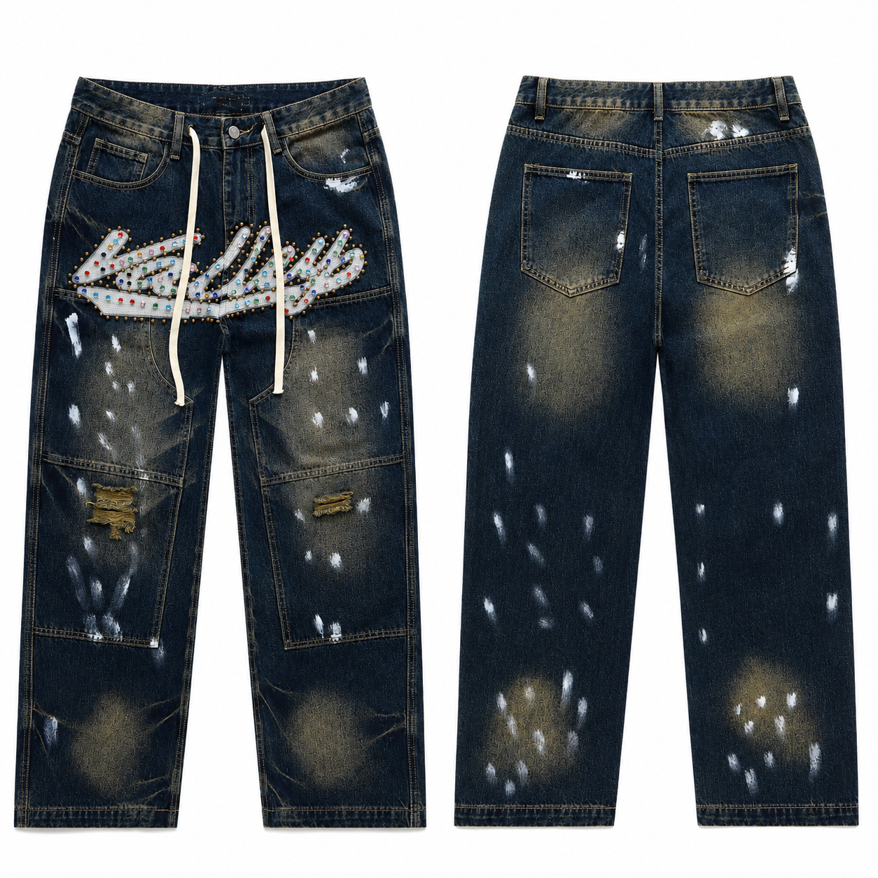 Vale Forever 'Fury Painters' Jeans