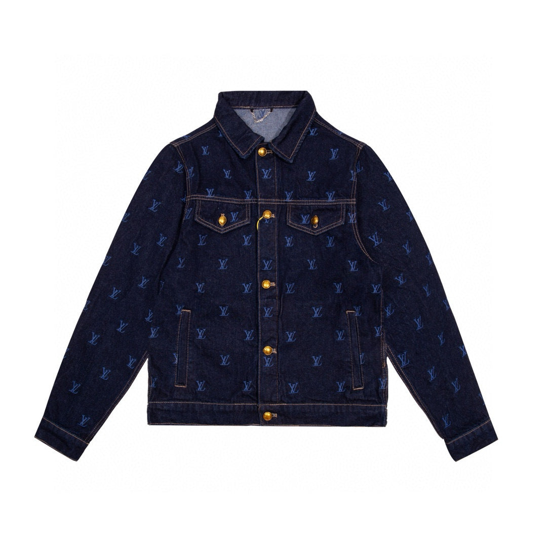 Louis Vuitton Embroidered Denim Jacket