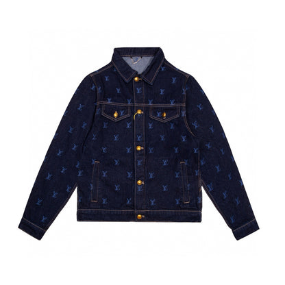 Louis Vuitton Embroidered Denim Jacket