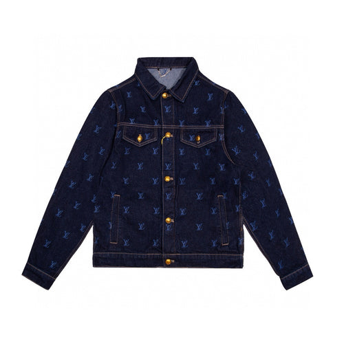Louis Vuitton Embroidered Denim Jacket