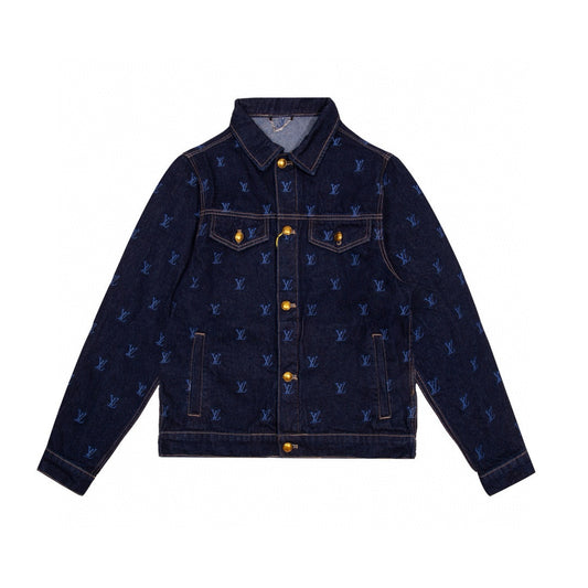 Louis Vuitton Embroidered Denim Jacket