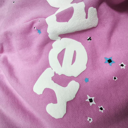 Sp5der OG Web Pink Sweatpants